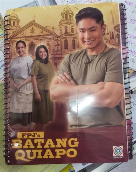 FPJ's BATANG QUIAPO SPIRAL NOTEBOOK .